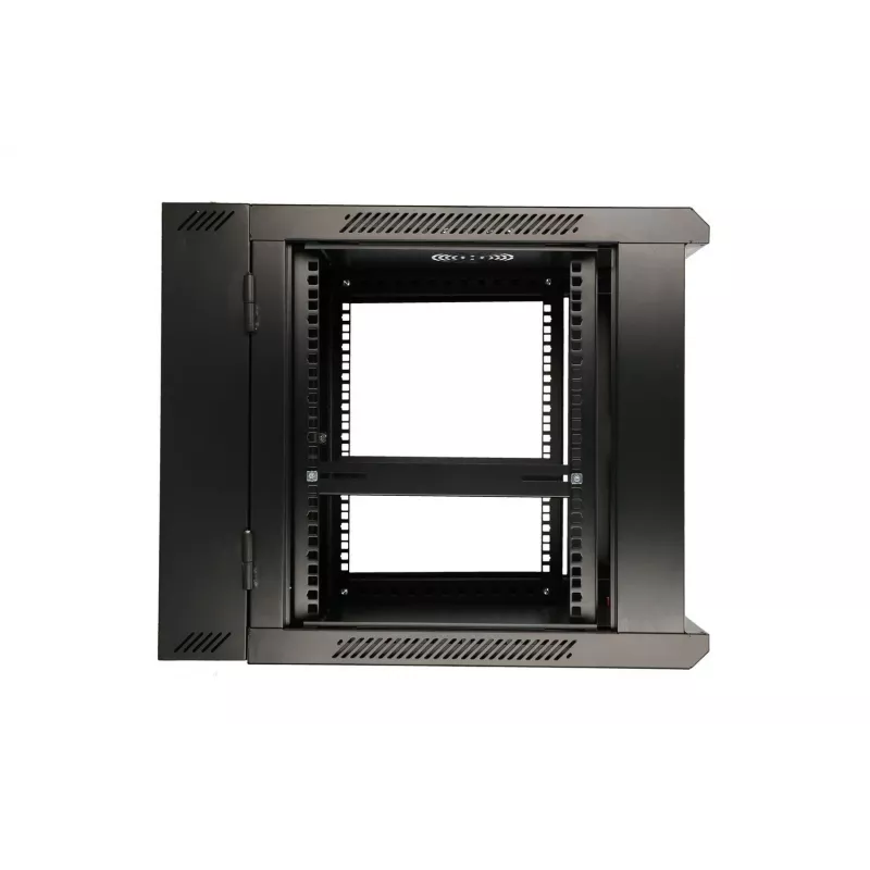 Extralink Rackmount cabinet 6U 600x600 AZH Juoda wall mounted, swing type