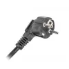 Maitinimo paskirstymo įrenginys LANBERG PDU-09E-0300-BK — 9x E tipo lizdai, 16 A, 220–250 V, 3 m laidas, 1U stovas, 19 colių
