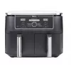 Ninja AF400EU keptuvė Dviguba 9,5 L Atskira 2470 W Karšto oro keptuvė Juoda