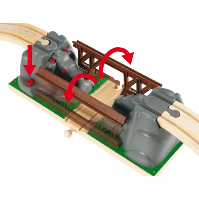BRIO World Slenkantis tiltas