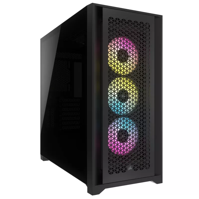 PC korpusas iCUE 5000D RGB Airflow Juoda