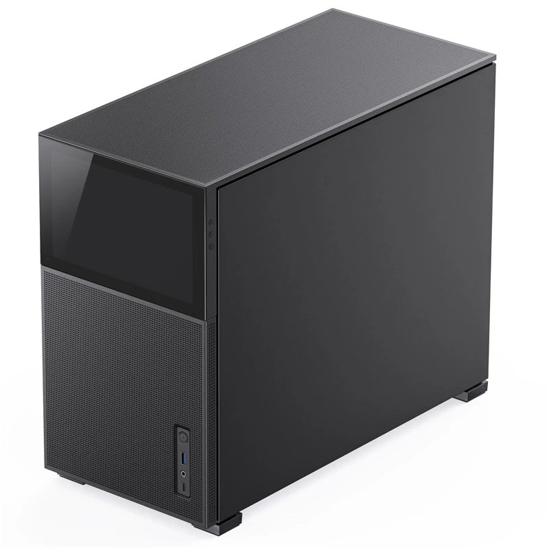 Jonsbo D31 MESH Screen Micro-ATX korpusas, grūdintas stiklas - juodas