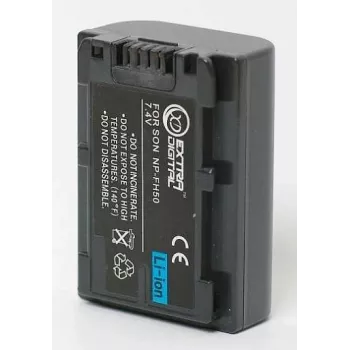 Baterija Extra Digital NP-FH50 7,2 V 1860 mAh suderinamiems fotoaparatams ir vaizdo kameroms