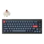 Mechaninė klaviatūra Keychron V2 MAX su Gateron Jupiter Brown jungikliais, juoda, JAV išdėstymas