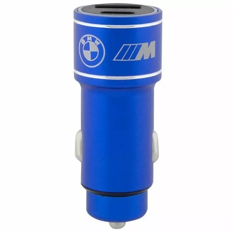 Automobilinis įkroviklis 20W PD-QC 3.0 Fast Blue