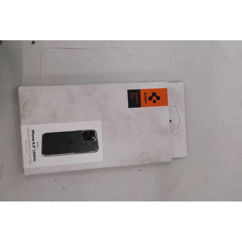 Telefono dėklas Spigen Liquid Crystal, skirtas iPhone 16 Pro 6,3 colio — skaidrus blizgučių kristalas