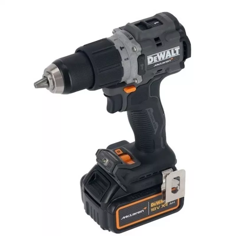DeWalt MCLAREN DCD85MP2T gręžtuvas-suktuvas 18 V juodas, geltonas