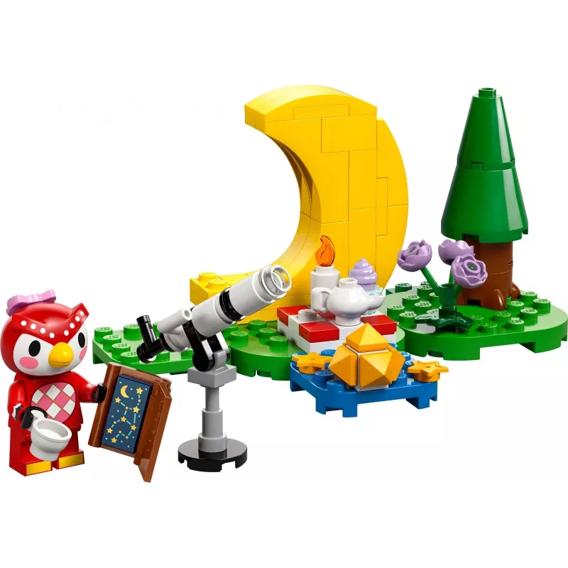 Konstrukcinis žaislas LEGO Animal Crossing Žvaigždžių stebėjimas su Eufemija rinkinys 77053