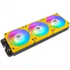 Thermaltake CT120 EX Reverse ARGB 120mm korpuso ventiliatorius 3 vnt. rinkinys Geltona