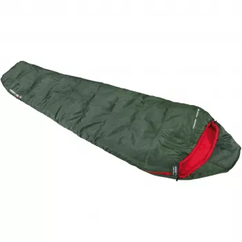 mummy sleeping bag Juoda Arrow ECO (Dark Green/Red)