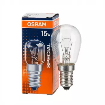 Osram lemputės formos lempa 15 W skaidri 230 V E14