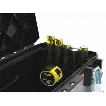 Stanley 1-95-616 mažų detalių/įrankių dėžė Juoda, Pilka