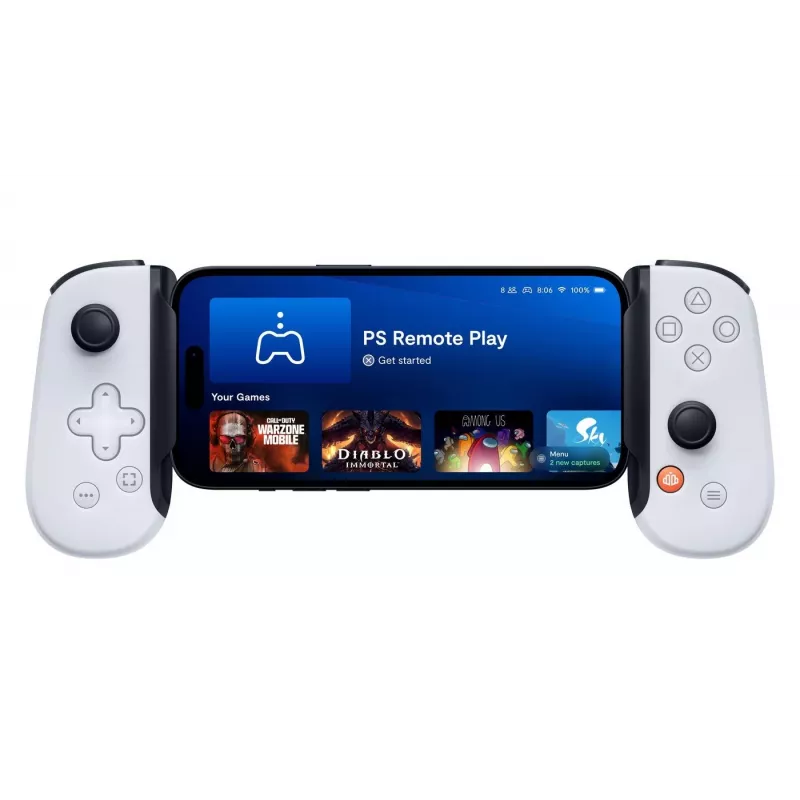 Žaidimų pultas Backbone BB-51-P-WS Pilka Balta USB, skirta Playstation Xbox