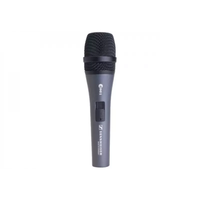 Sennheiser e 845-S - dinaminis mikrofonas, superkardioidinis, su jungikliu