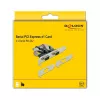 DeLOCK PCI Express x1 kortelė su 2 nuosekliaisiais RS-232 prievadais
