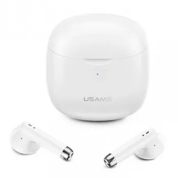 Bluetooth Headphones Usams TW S 5.0 IA Series White