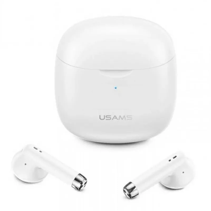 Bluetooth Headphones Usams TW S 5.0 IA Series White