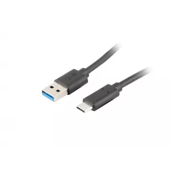 Lanberg CA-USBO-31CU-0018-BK USB laidas 1,8 m USB 3.2 Gen 1 (3.1 Gen 1) USB-C į USB A juodas (CA-USBO-31CU-0018-BK)
