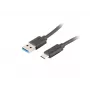 Lanberg CA-USBO-31CU-0018-BK USB laidas 1,8 m USB 3.2 Gen 1 (3.1 Gen 1) USB-C į USB A juodas (CA-USBO-31CU-0018-BK)
