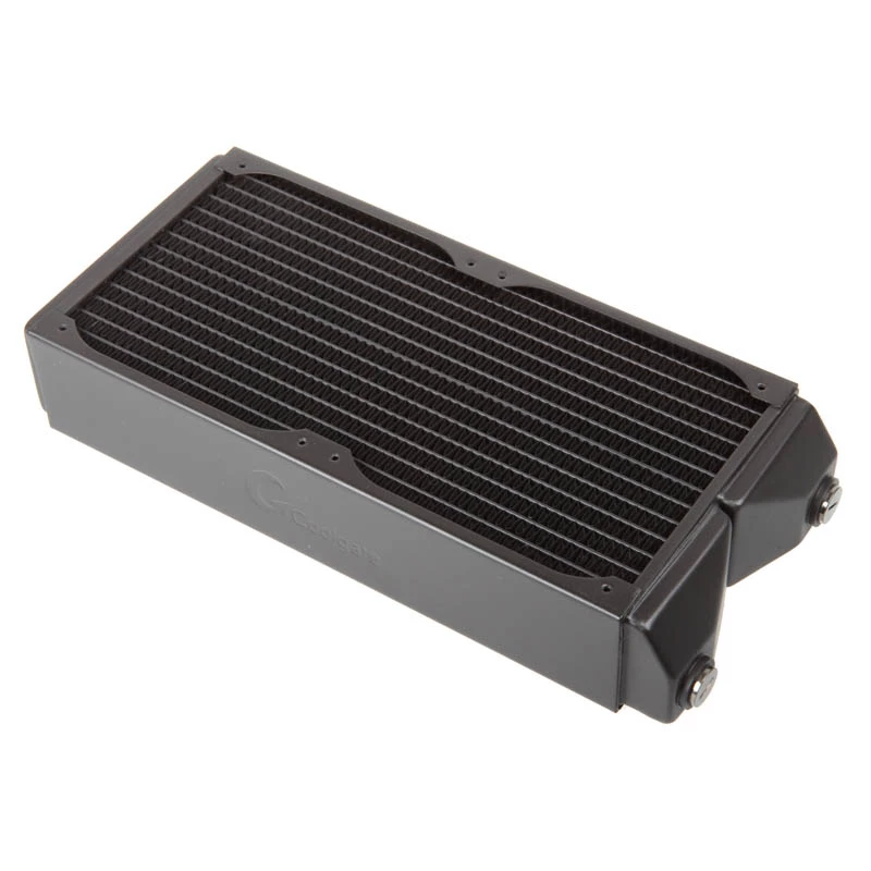 Coolgate CG280 280mm radiatorius – juodas