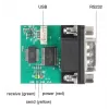 DeLOCK 90781 nuoseklus keitiklis kartotuvas izoliatorius USB 2.0 RS-232 juodas žalias