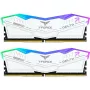 DIMM 32 GB DDR5-6000 (2x 16 GB) dviejų modulių rinkinys, atmintis balta, FF4D532G6000HC30DC01, Delta RGB, INTEL XMP