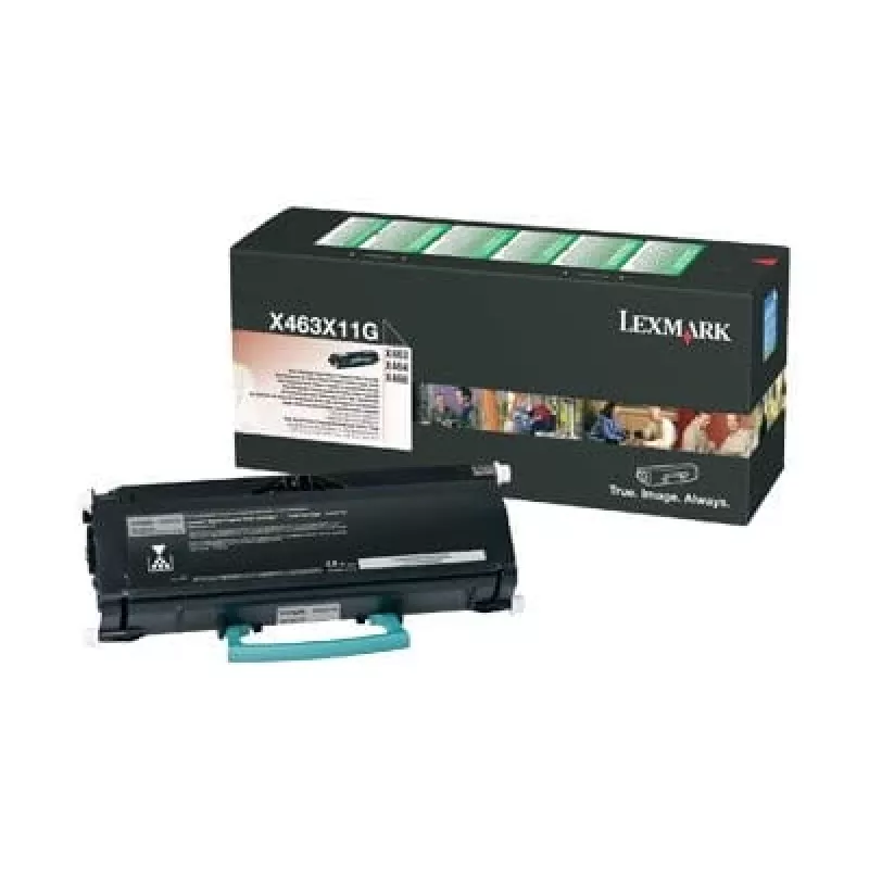 Lexmark X463X11G - juodas dažiklis - X463de, X464de, X466de, X466dte, X466dwe spausdintuvams
