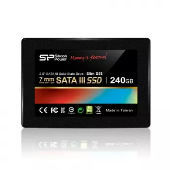 Silicon Power SP120GBSS3S55S25 saugojimo diskas juodas Serial ATA III