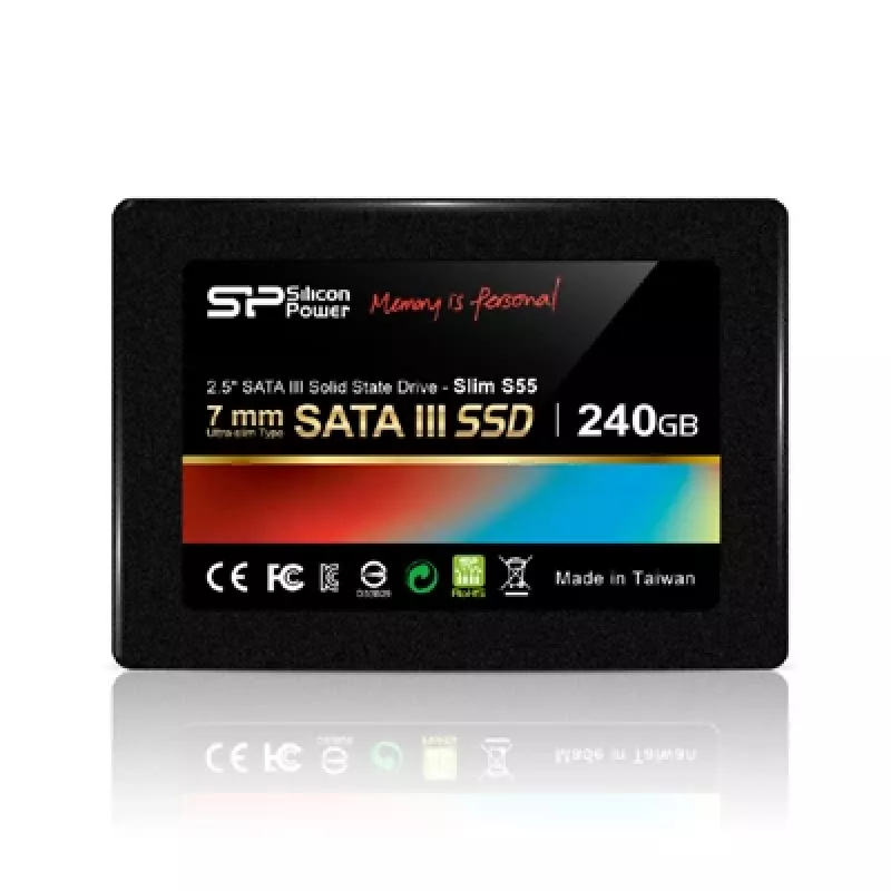 Silicon Power SP120GBSS3S55S25 saugojimo diskas juodas Serial ATA III