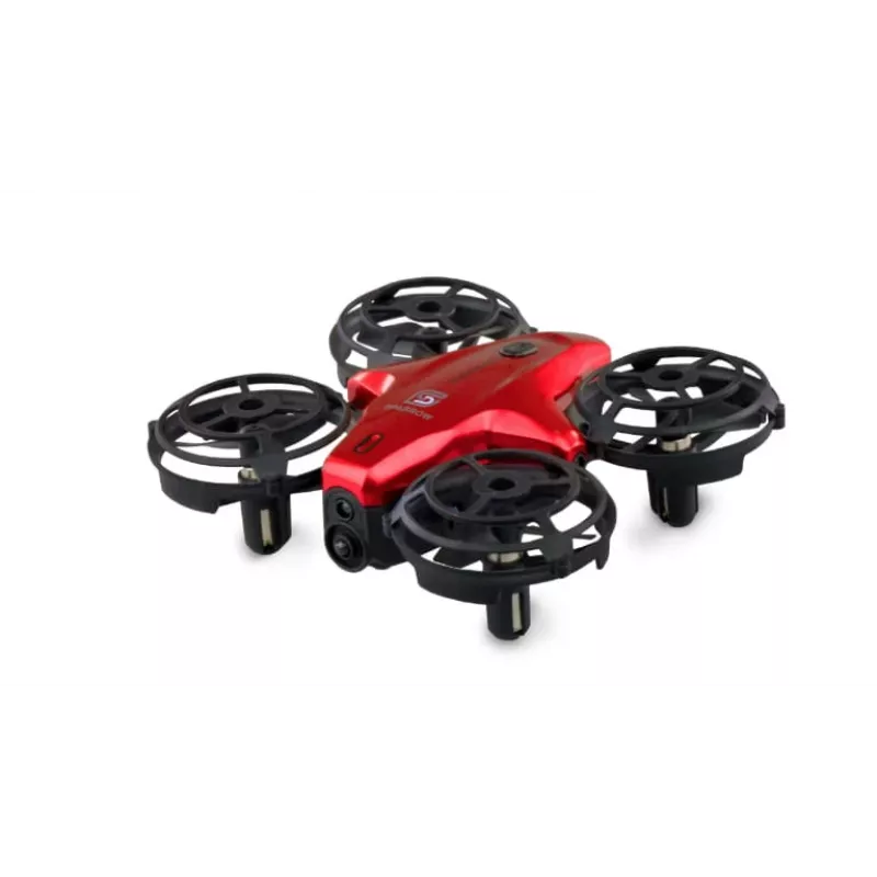 Kameradronas Amewi 25324 Mini-dronas 300 mAh Juoda Raudona
