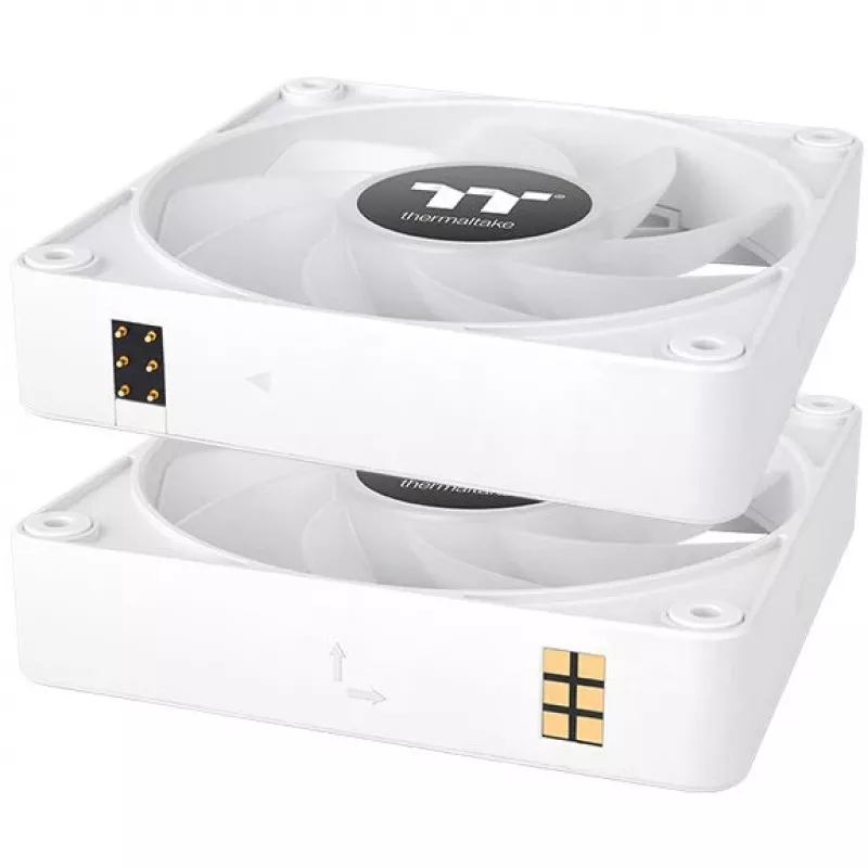 Ventiliatorius Thermaltake CT140 EX Reverse ARGB Sync PC aušinimo ventiliatorius baltas (3 ventiliatorių rinkinys)