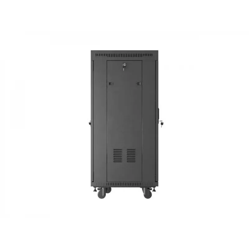 Stovo spinta LANBERG FF01-6624-23BL 24U laisvai pastatoma 19 colių 600×600 mm IP20 juoda
