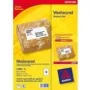Siuntimo etiketės Avery L7992-25 atsparios oro sąlygoms lipnios baltos