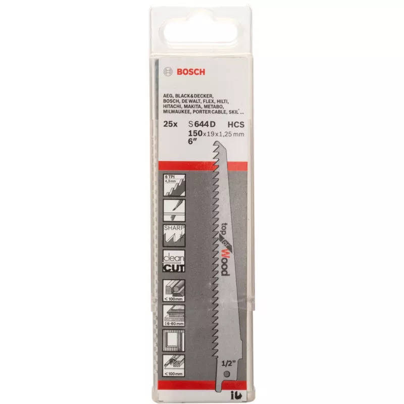 Sabre saw blade Bosch 2 608 650 464