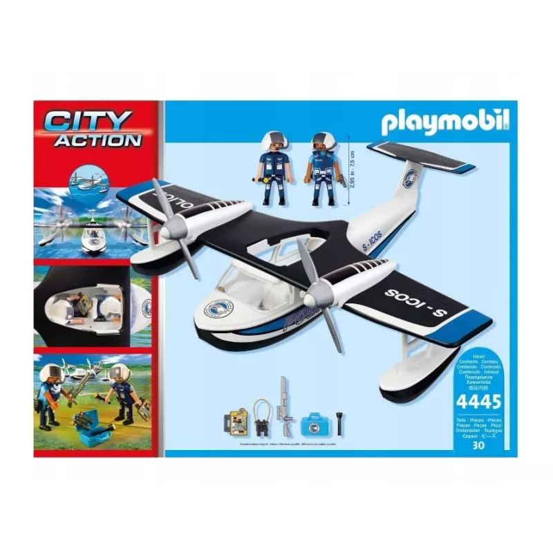 Figūrėlių rinkinys City Action 4445 Police Seaplane