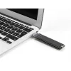DeLOCK kombinuotas keitiklis M.2 NVMe PCIe arba SATA SSD USB 3.2 Gen 2 juodos spalvos