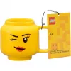 Keraminis puodelis room copenhagen Winking Girl Small Geltona 40460803, 250–350 ml