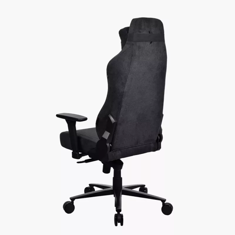 Arozzi Soft Fabric/Metal/Aluminium | Žaidimų kėdė | Vernazza Soft Fabric | Pure Black