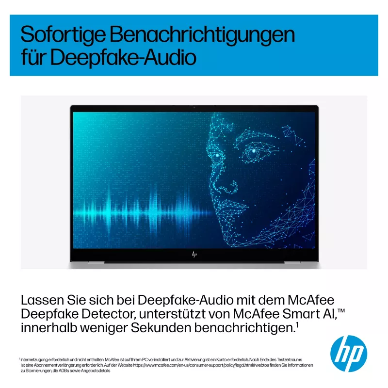 HP OmniBook 7 Next Gen AI Laptop 17-dc0074ng - Intel Core Ultra 7 258V / 2,2 GHz - Win 11 Pro - Intel Arc Graphics 140V - 32 GB RAM - 1 TB SSD NVMe - 43,9 cm (17,3) (CV1J6EA#ABD)