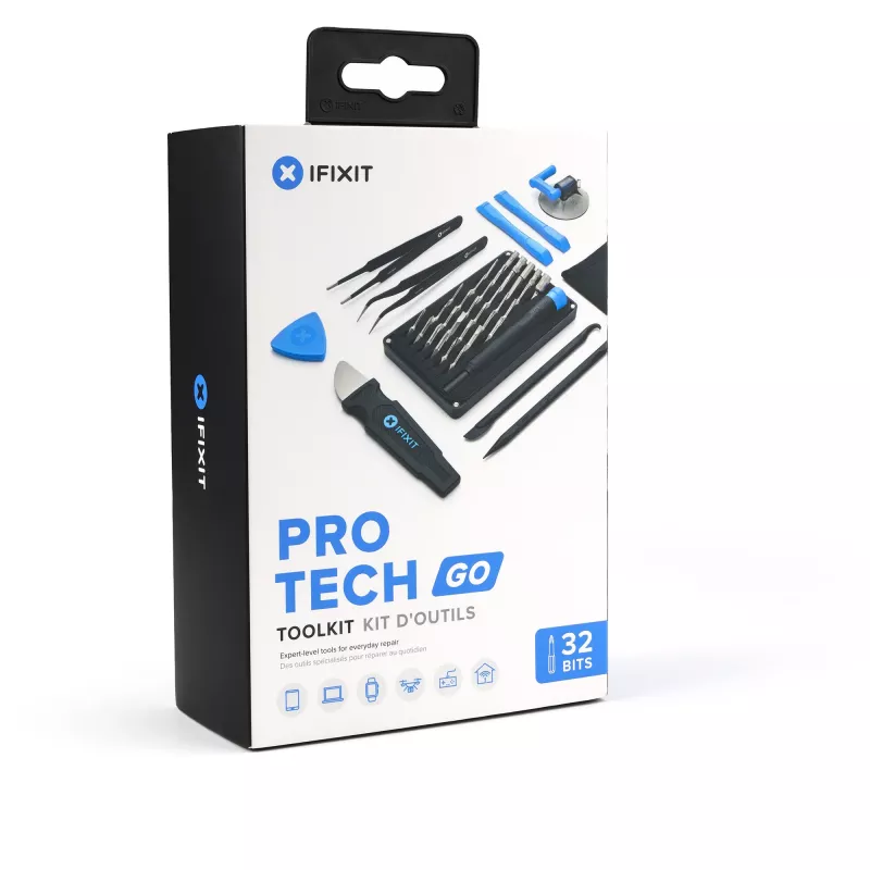 Remonto rinkinys iFixit Pro Tech GO IF145-783-1 elektroninių įrenginių taisymui, nešiojamas komplektas
