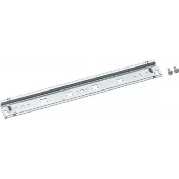 Hager U842B - valdymo spintos montavimo bėgelis - Varžtas - Sidabrinis - Plienas - 248 mm - 7,5 mm (U842B)