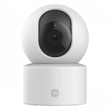 IP apsaugos kamera Xiaomi Smart Camera C201 — vidaus sferinė 2MP 1920x1080, 110° matymo kampas, pasukama 360°, pasvirimo kampas 0–108°, Wi‑Fi, IR 940 nm