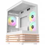 PC Micro Tower korpusas THERMALTAKE View 170 WS ARGB Snow — Micro ATX, baltas, 2x120mm šone, 1x120mm gale, PSU apačioje, palaiko 2.5 colio/3.5 colio