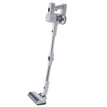 Belaidis dulkių siurblys Adler AD 7060 — 350 W, 22 V baterija, iki 35 min veikimo, 16000 Pa siurbimo galia, beciklis, baltas