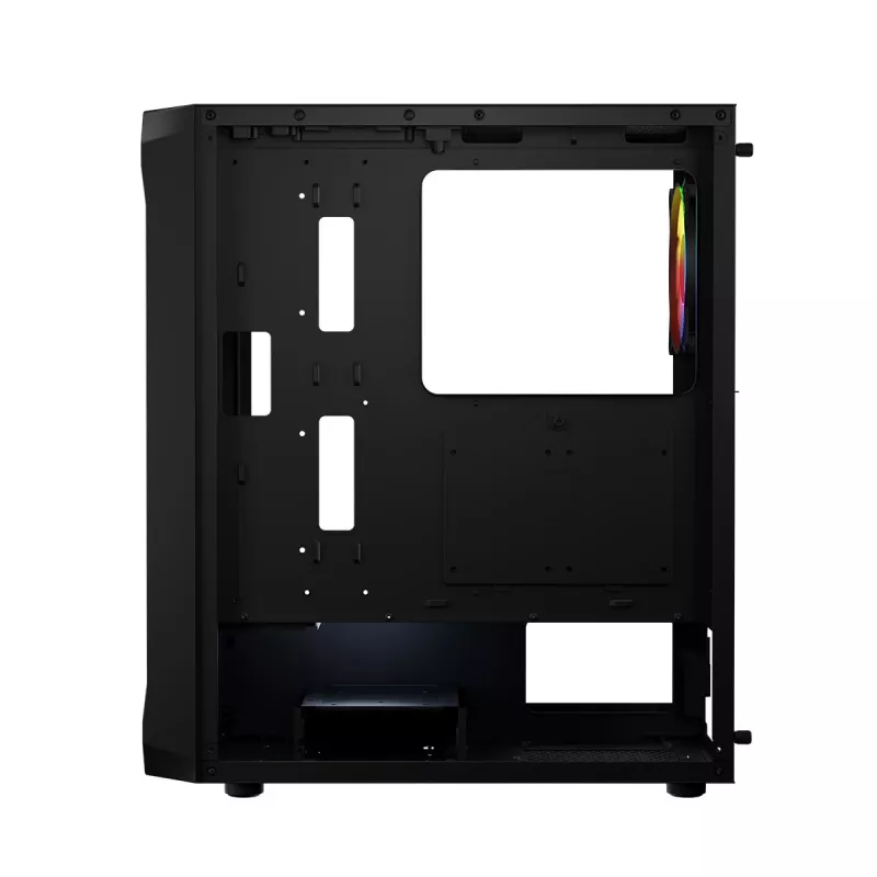 Kompiuterio korpusas Logic Concept Portos ARGB ATX juodas