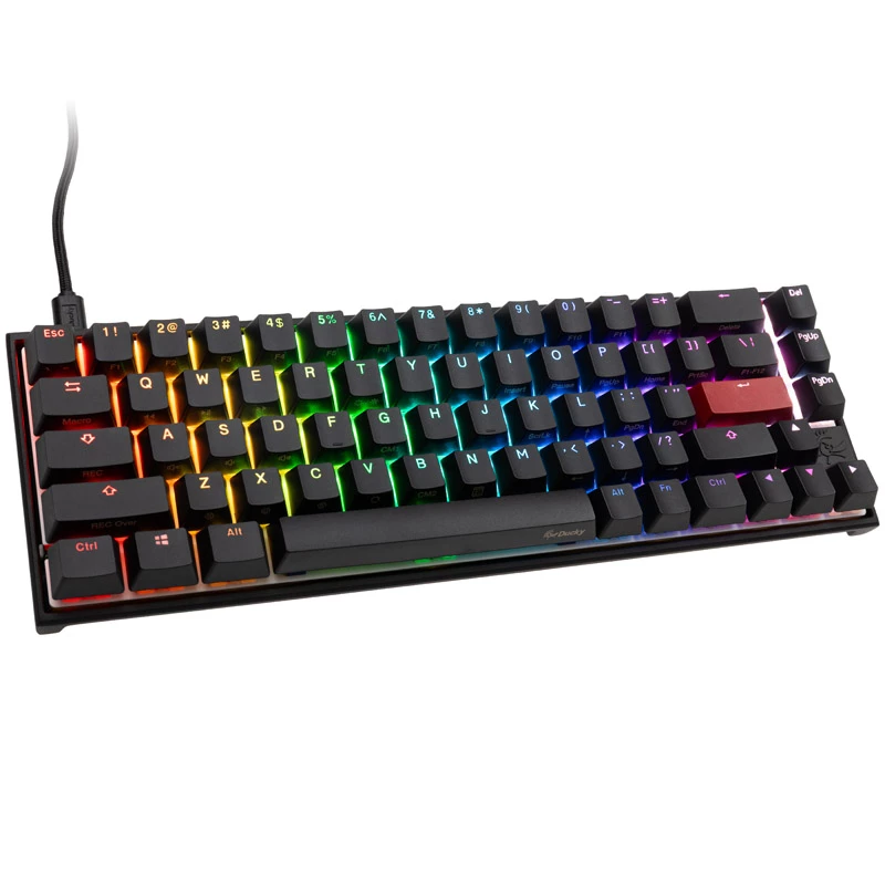 Ducky Mecha Pro SF klaviatūra, žaidimams, USB, JAV anglų, juoda