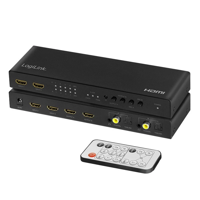 AV matricos perjungiklis LogiLink HD0049