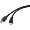 Renkforce RF-4581870 HDMI laidas 10 m HDMI A tipo (standartinis) juodas (RF-4581870)
