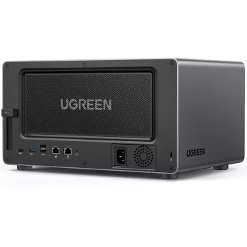 UGREEN NASync DXP8800 Plus 8 vietų NAS 0/8 SATA + 0/2 M.2 SSD, 2x 10GbE, 8 GB RAM