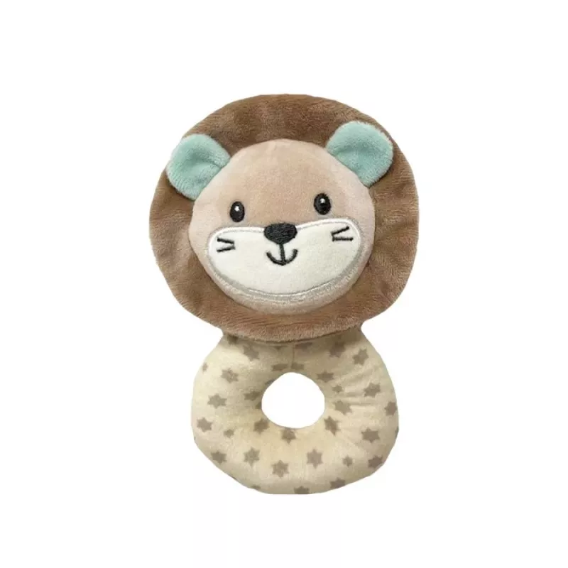 Barškutis TULILO Lion 9326, kūdikių žaislas rankai, 18 cm
